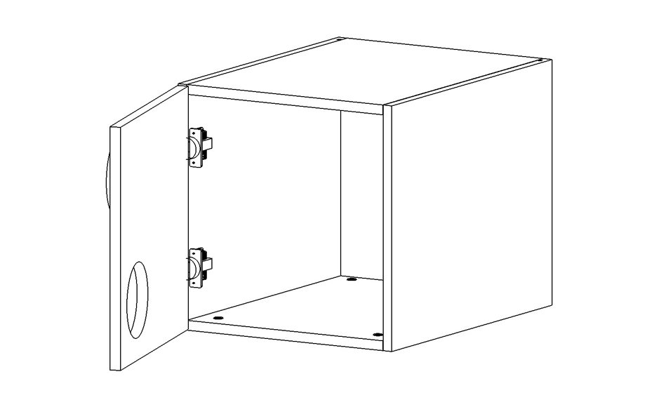 Шкаф-куб детский "Леголенд" МАНДАРИН ЛЕГОЛЕНД 178728 Белый;серый Santreyd  - Вид №4