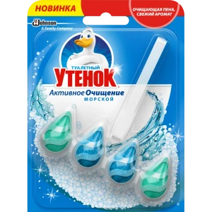 Подвесной блок для унитаза Туалетный утенок «Морской»