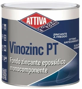 ATTIVA Однокомпонентная эпоксидная грунтовка для цинкования Fondi ed impregnanti
