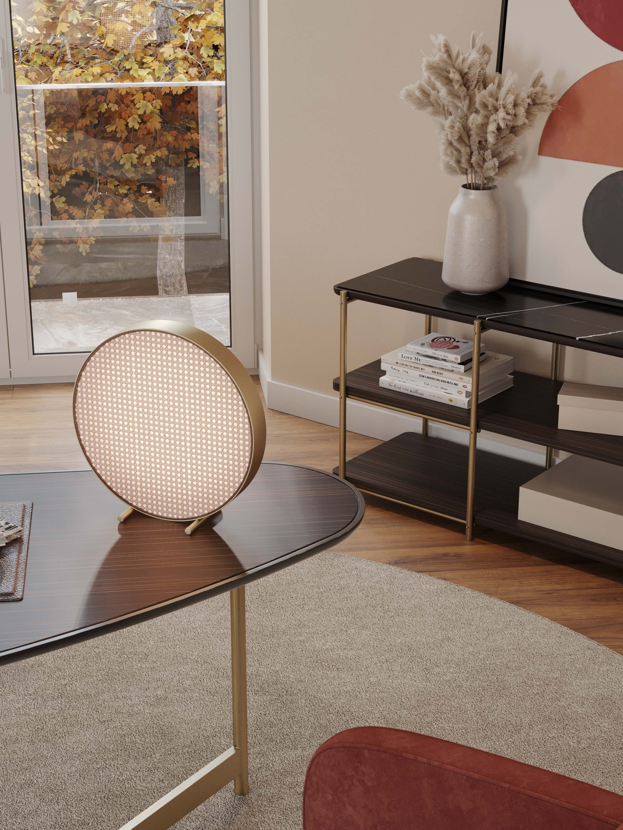 Прямоугольная консоль с бронзовыми и мраморными столешницами Stylish Club His &amp ARCH-00108194 - Вид №10