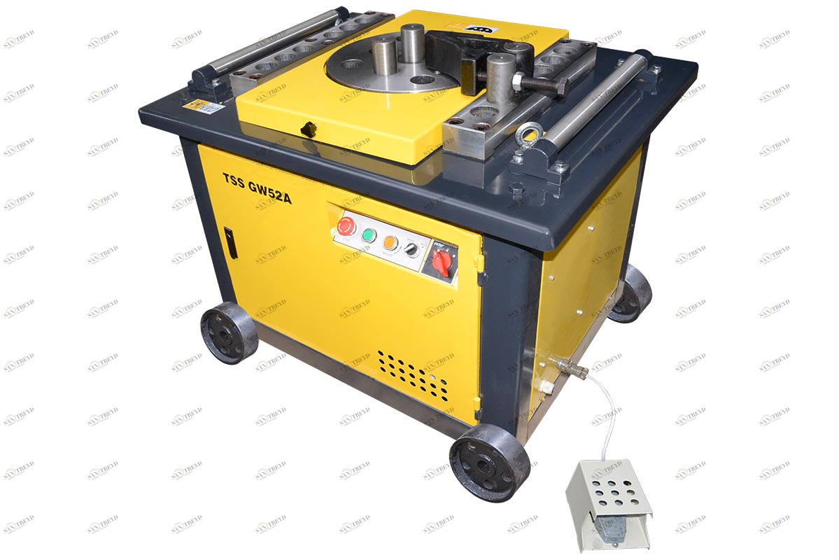 СТАНОК ДЛЯ ГИБКИ АРМАТУРЫ С КОНЦЕВИКОМ ТСС GW 52В sun-id-1031916