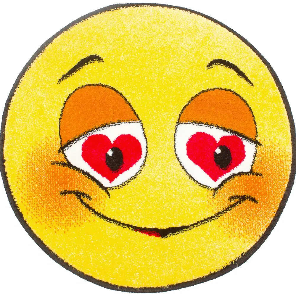 Ковёр «Smiles» диаметр 0,67 м полипропилен 81945571 STLM-2079099 KOLIBRI 