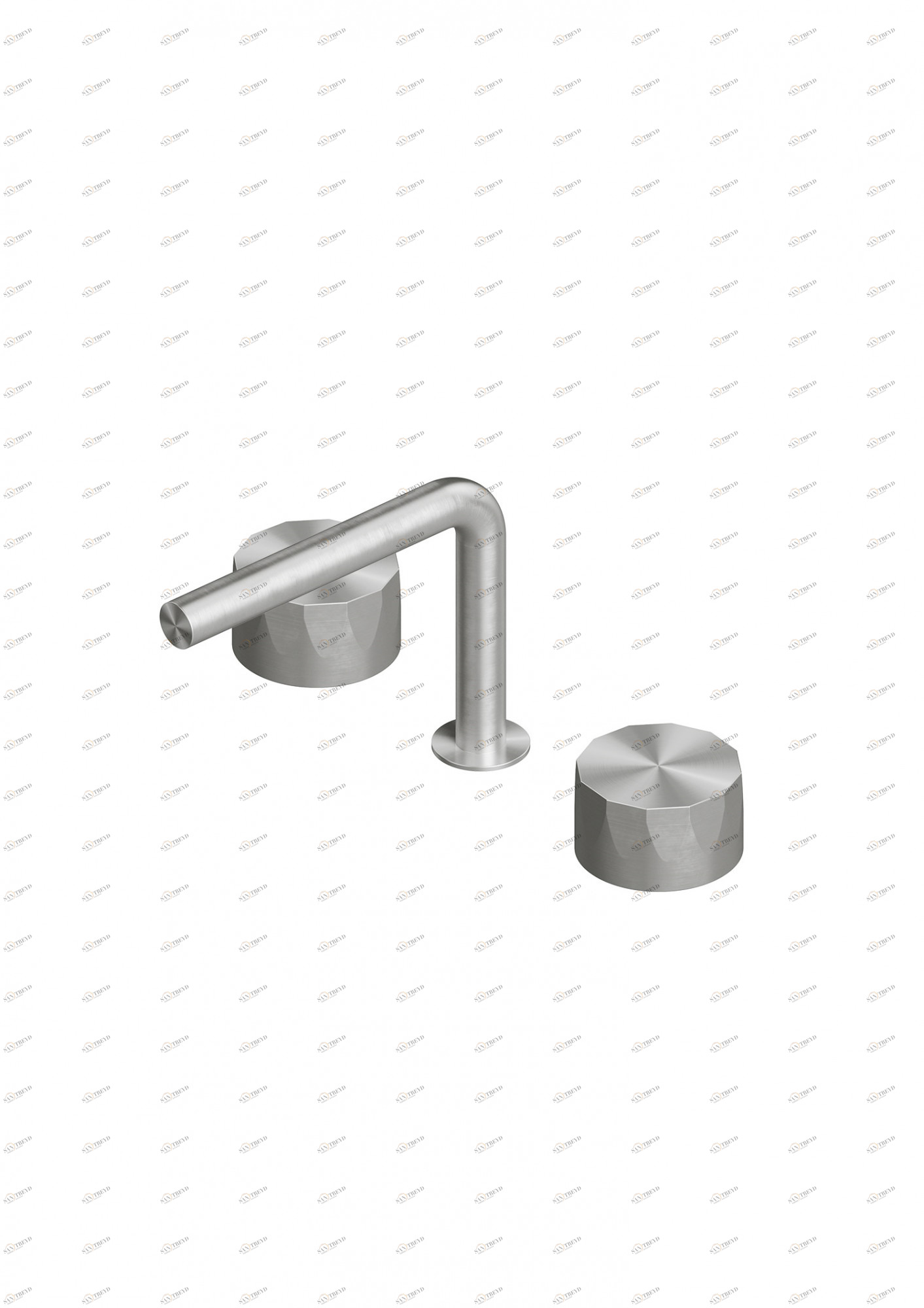 Hb. 15 31В. Смеситель с тремя отверстиями Quadrodesign 15 31V