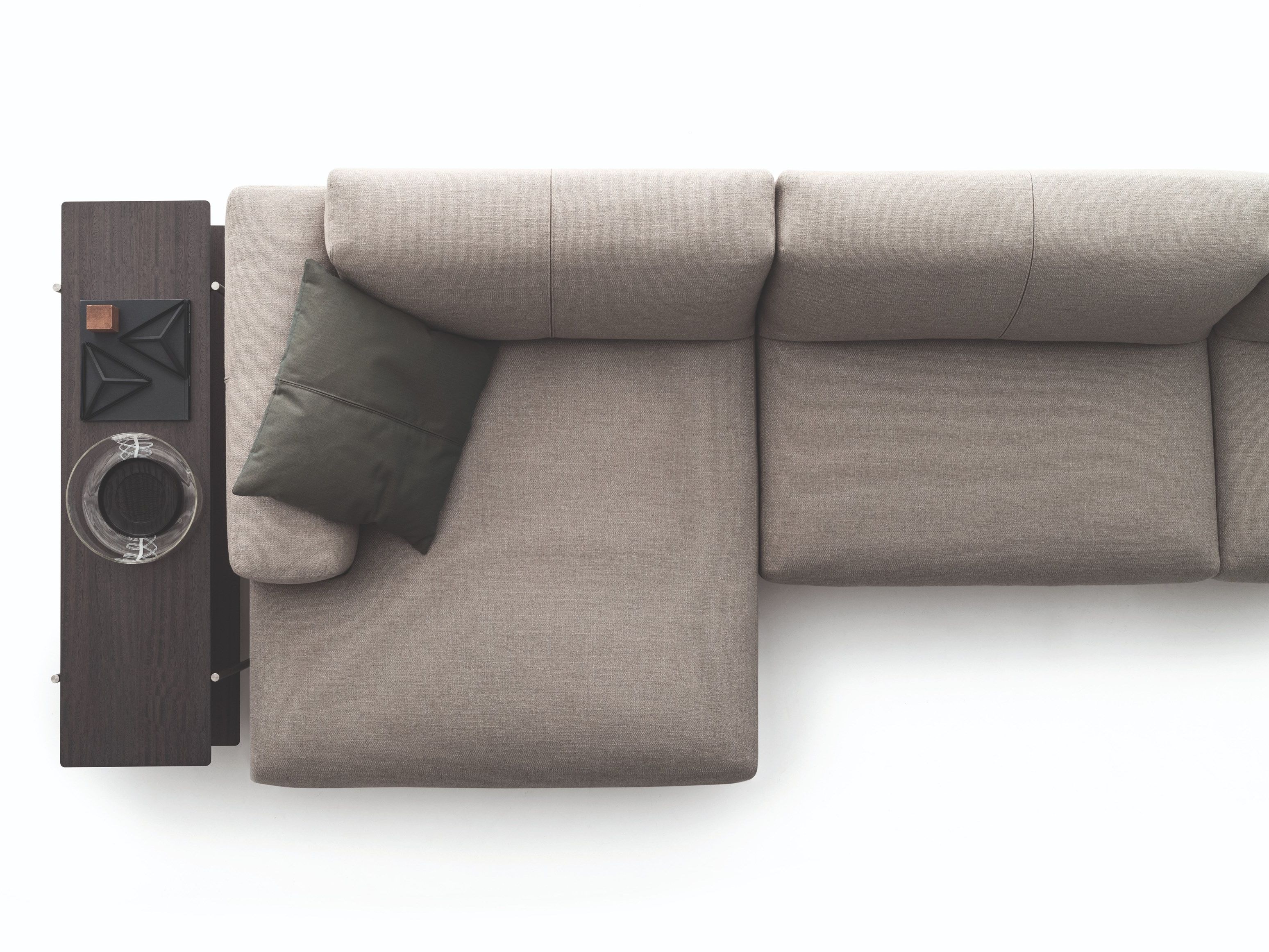 3-местный тканевый диван с полуостровом Ditre Italia NEVYLL HIGH ARCH-00056940 - Вид №2