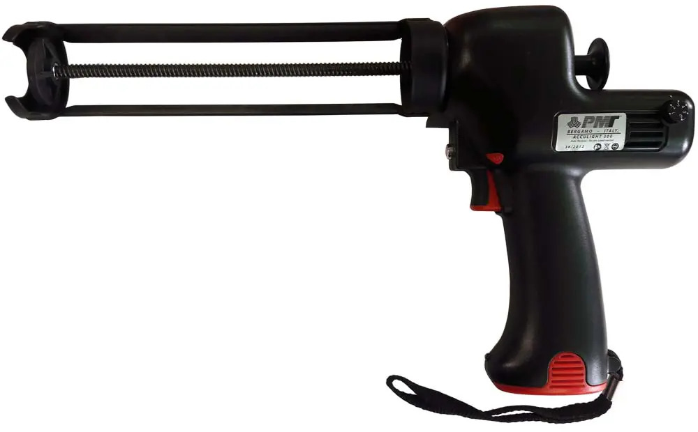 90801840 Пистолет аккумуляторный для герметика и монтажного клея PMT Acculight 300, 7.4 В Li-Ion 1x1.5 Ач STLM-0859551
