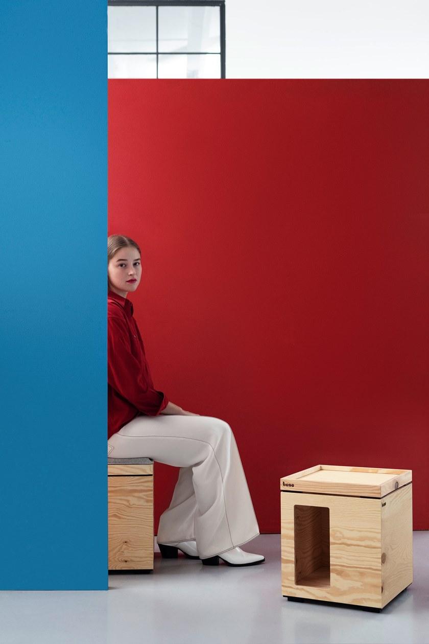 BENE Многофункциональное рабочее место из фанеры для открытого пространства Pixel sun-id-1443529 - Вид №24