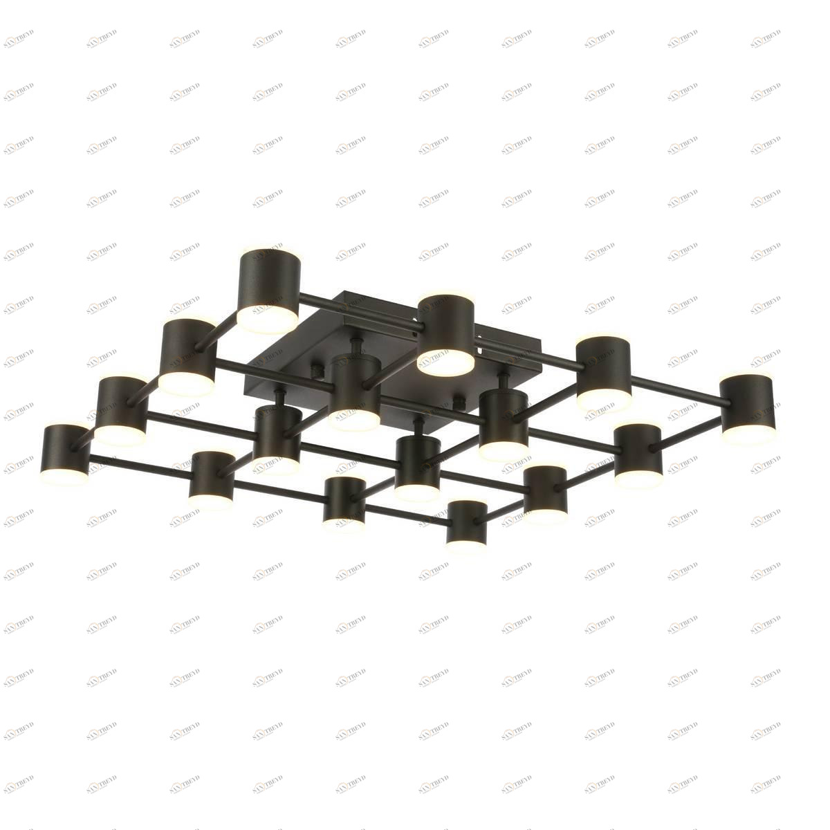 Потолочный светодиодный светильник черный Formolla SL1597.402.16 ST LUCE ДИЗАЙНЕРСКИЕ, FORMOLLA 00-3890679 Черный 