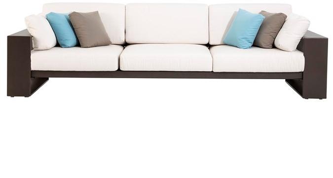 Andreu World 3-х местный садовый диван из алюминия Landscape alu Sf4633 - Вид №3