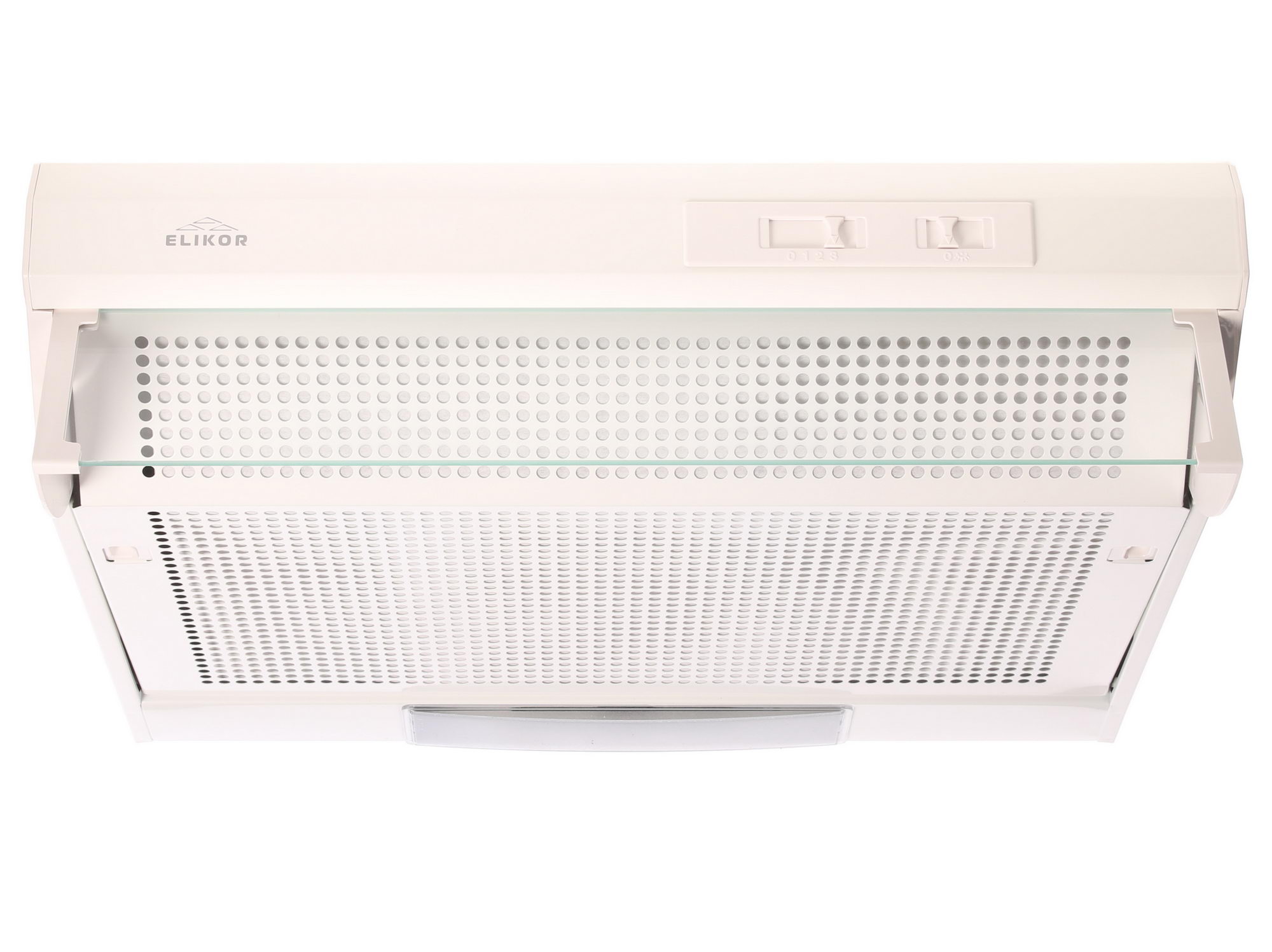 1024864 Вытяжка подвесная ELIKOR Призма 60П-290-П3Л белый/прозрачный STDN-0059381 - Вид №1
