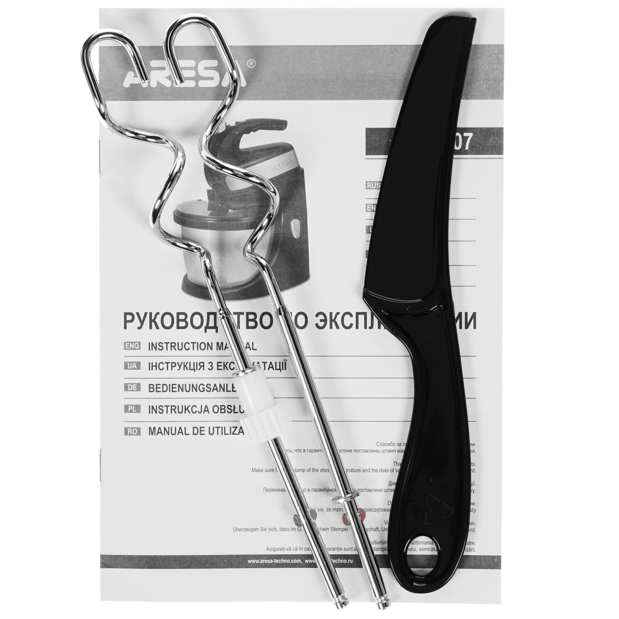 8137675 Миксер ARESA AR-1907 черный STDN-0148100 - Вид №6