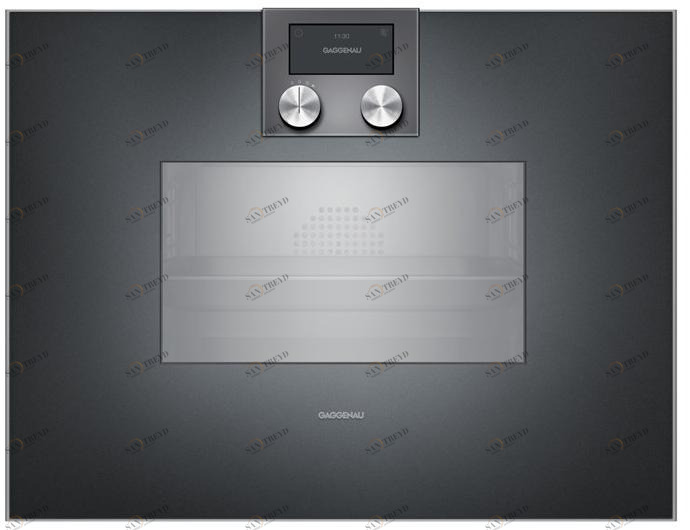 Gaggenau Комбинированная встраиваемая стеклянная духовка Serie 400 Bs450101
