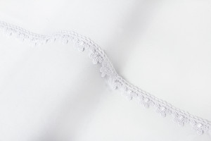 3290 Гипюр 22 мм в пакете Турция белый Gamma