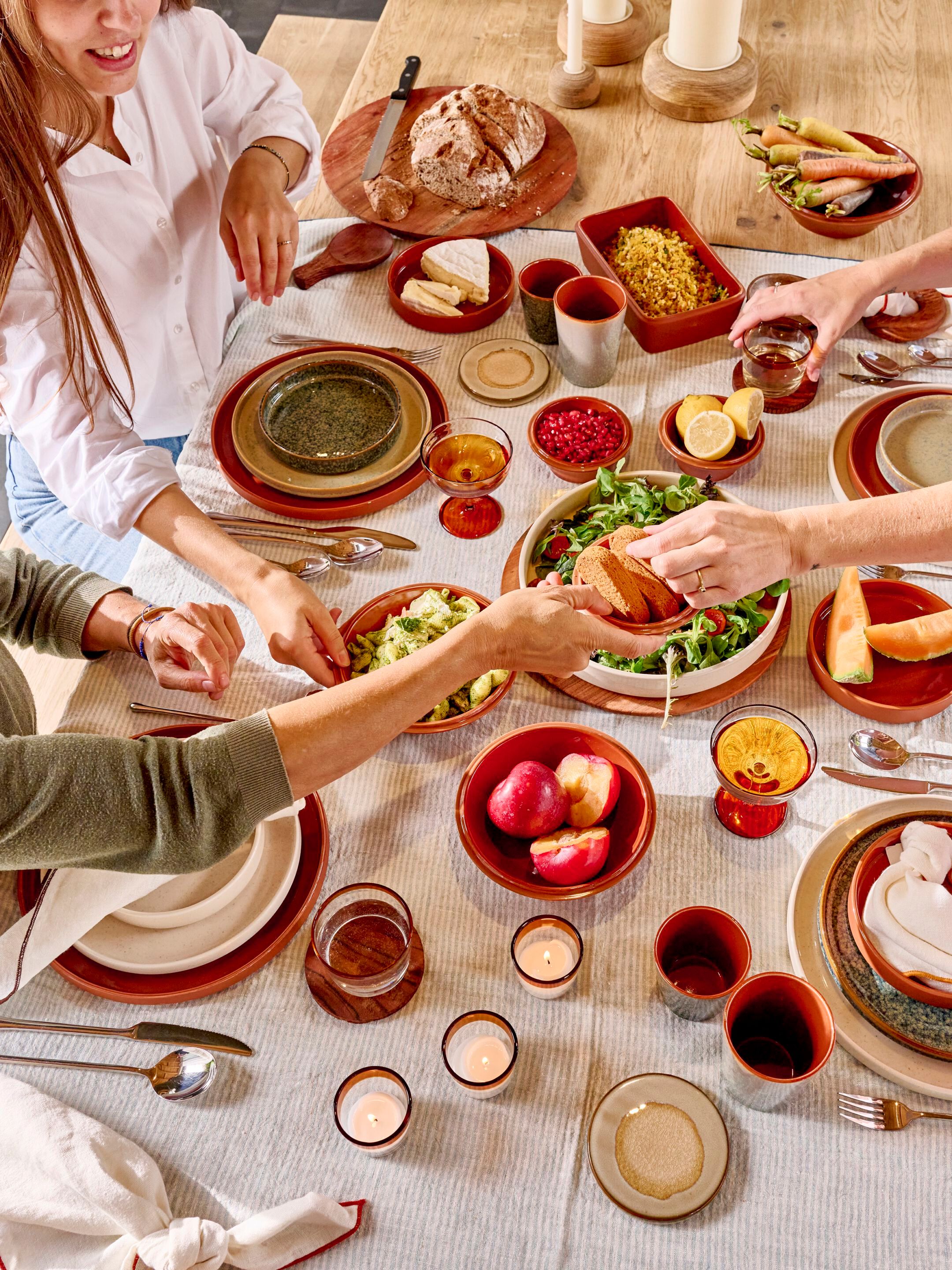 Фарфоровая тарелка с круглым дном POMAX Rasa ARCH-00102510 - Вид №16