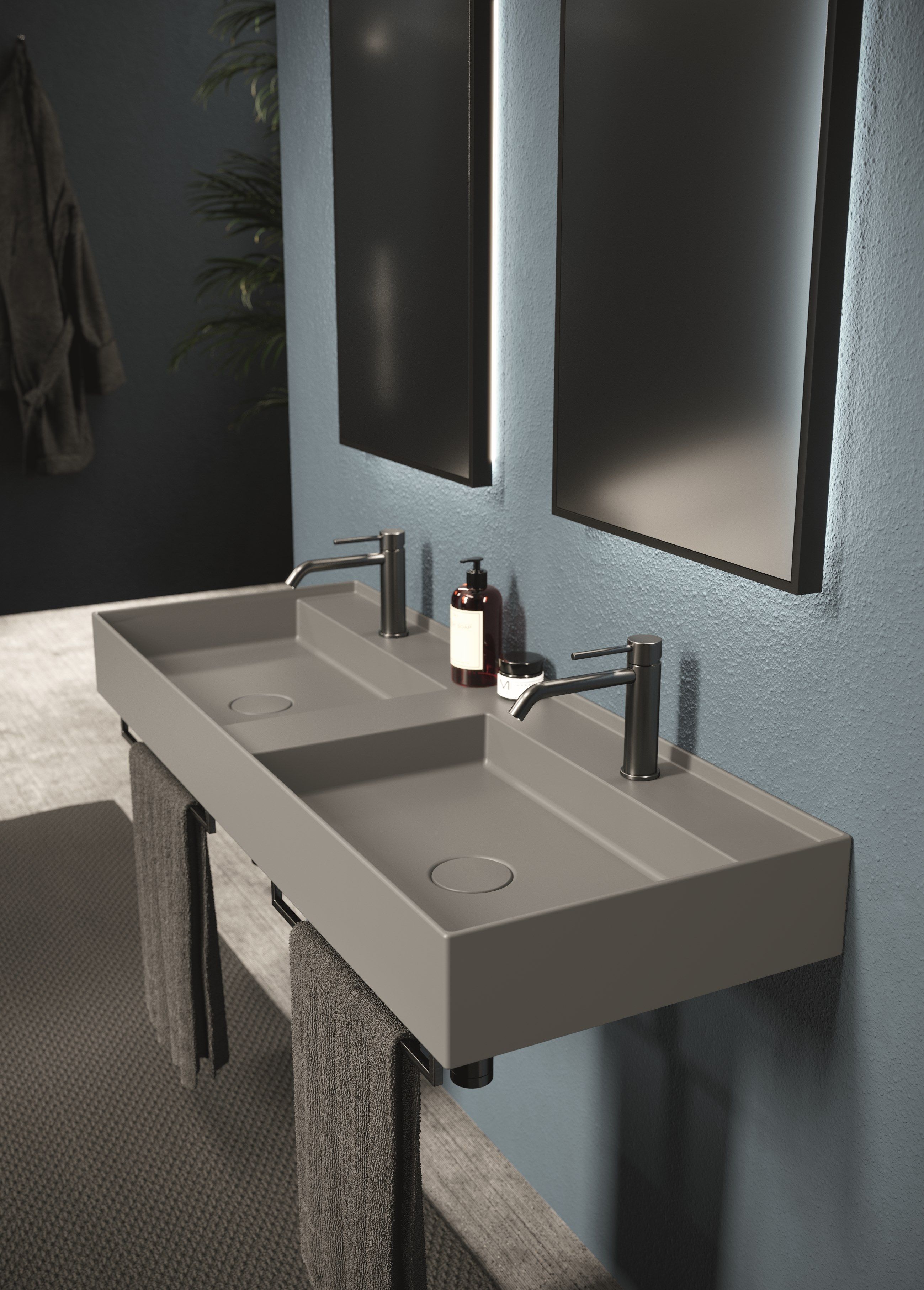 Керамическая прямоугольная подвесная раковина Alice Ceramica HIDE ARCH-00151886 - Вид №10