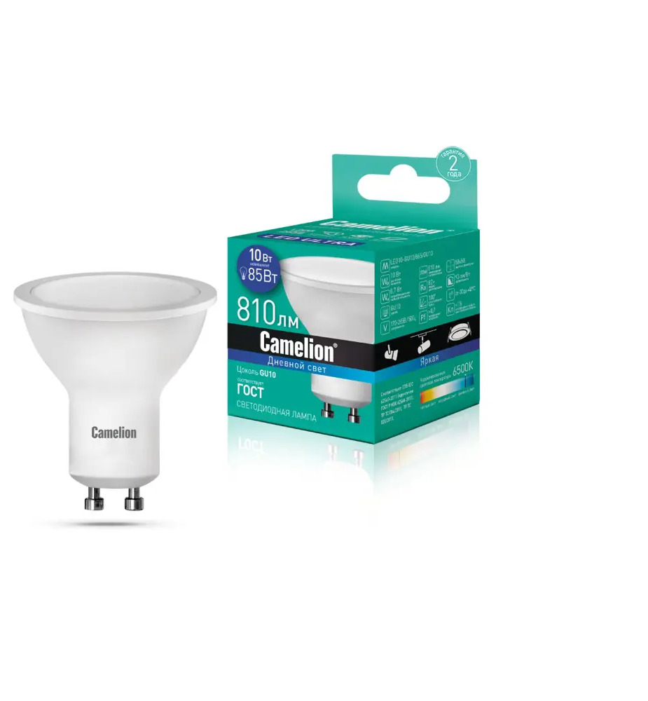 92705208 Лампочка светодиодная CAMELION 14402 GU10 Вт STLM-0916429