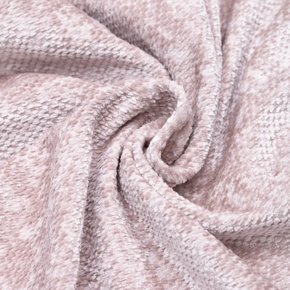 Ткань мебельная 1 м/п Sher шенилл 140 см цвет розовый AMETIST STLM-2138071 - Вид №1