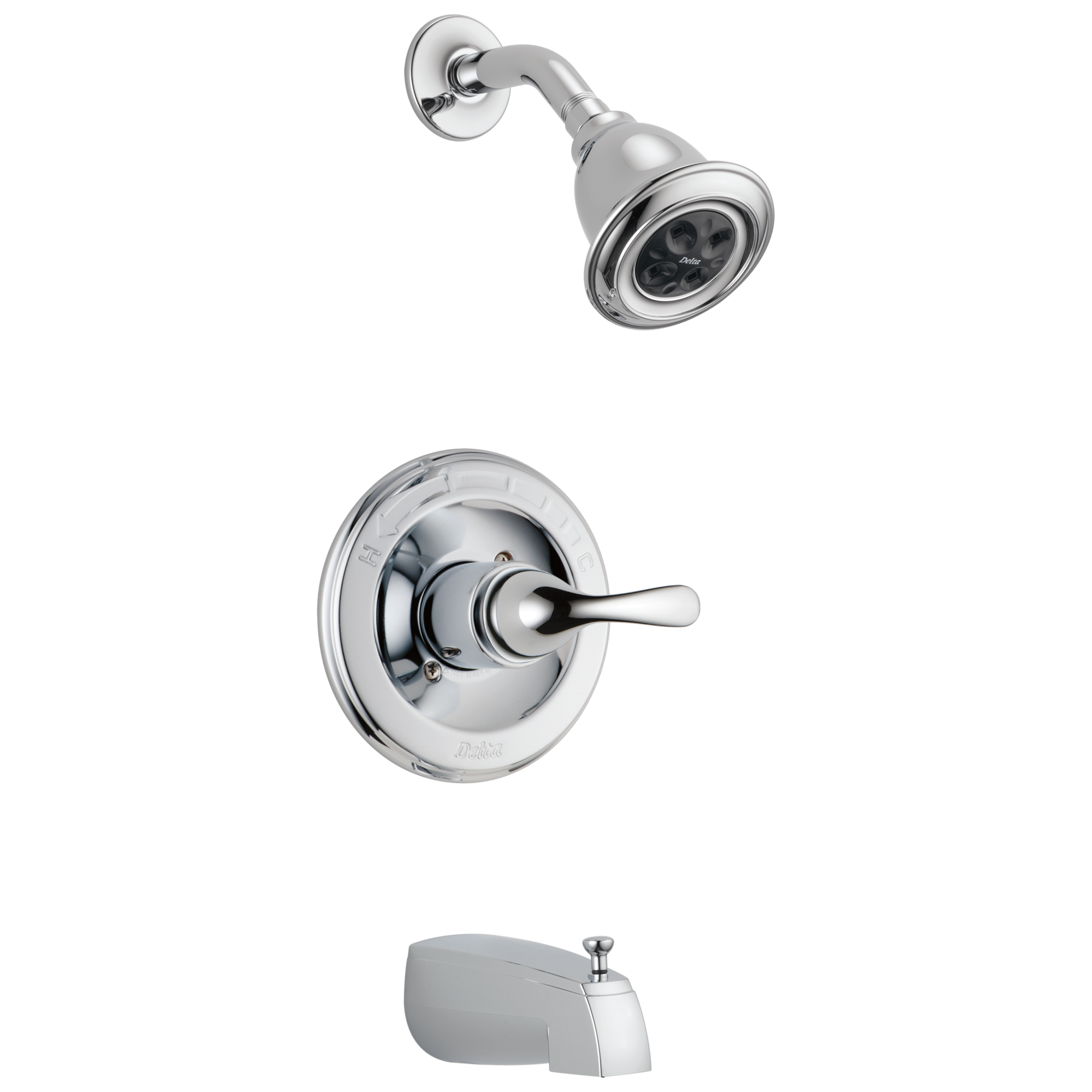 T13420-H2OT Monitor® 13 Series H2Okinetic® для ванны и душа Delta Faucet Classic Хром