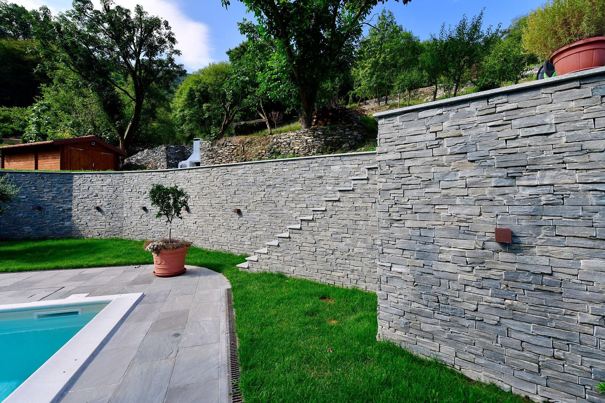 Натуральный каменный элемент для фасада B&B Rivestimenti Naturali камень ARCH-00006738 - Вид №5