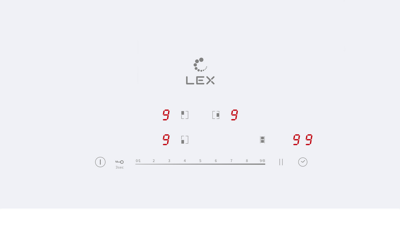 9156745 Индукционная варочная поверхность LEX EVI 631A WH STDN-0124982 - Вид №2