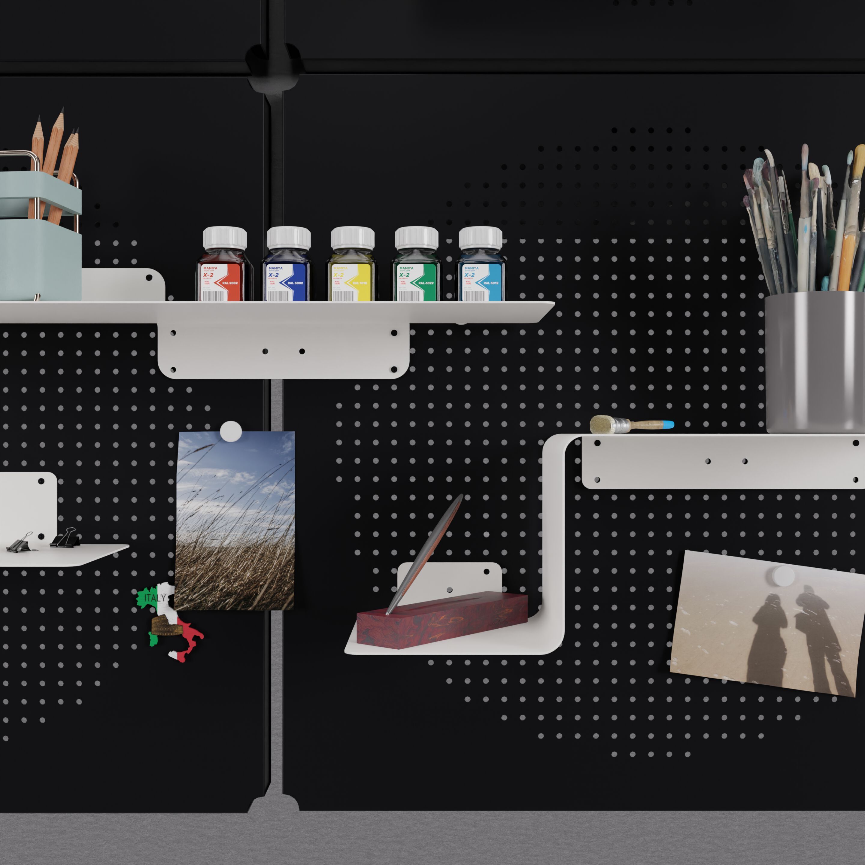 Магнитная полка из листового металла Ob-Jack Nora ARCH-00070585 - Вид №9