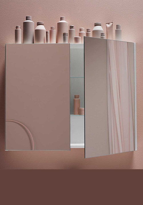 1580231 Go Mirror Cabinet 800 Черный Hafa  Черный  - Вид №4