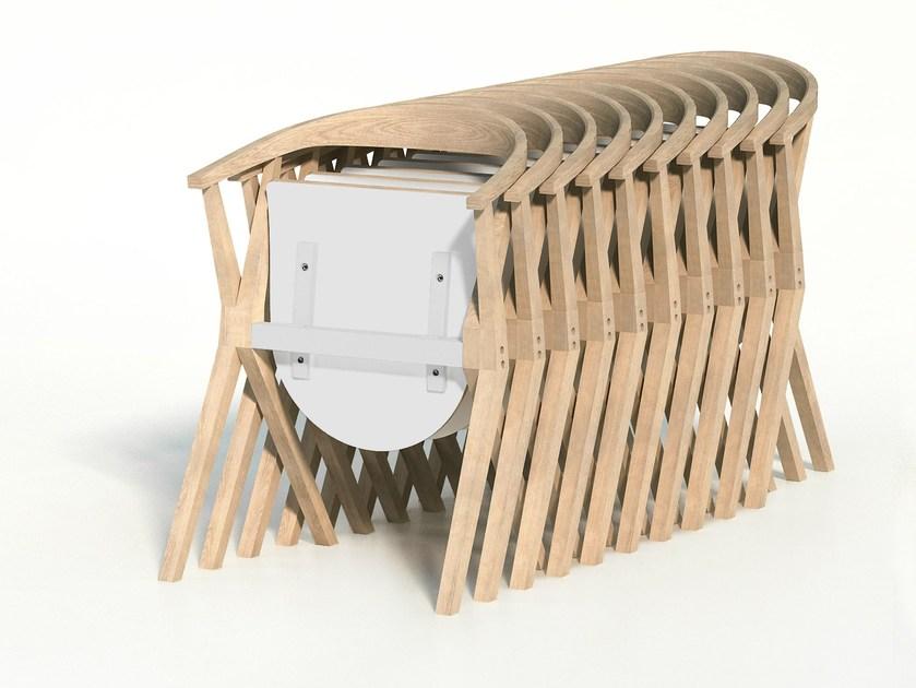 BD Barcelona Design Складной стул из массива дерева Extrusions sun-id-1391401 - Вид №14