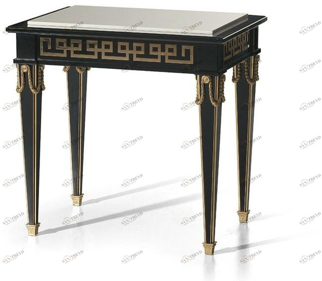 OAK Столик журнальный из лакированного прямоугольного мрамора Galleria sun-id-1475835