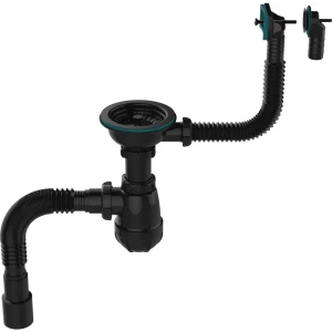 Сифон для мойки Aquant 3 1/2" полипропилен