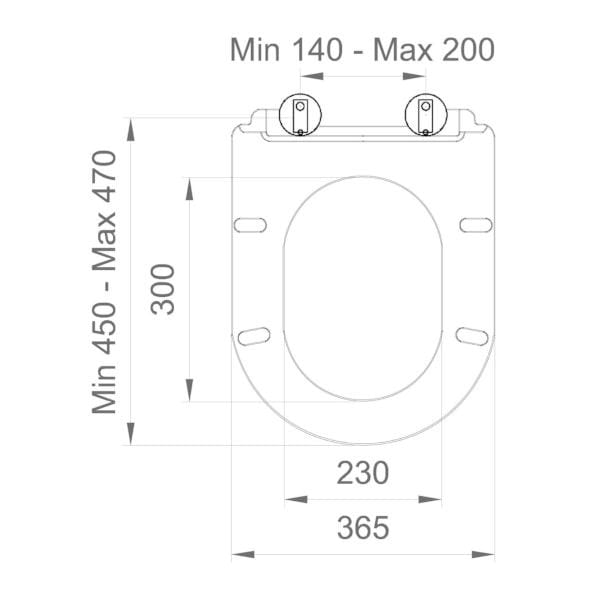 Мягкое пластиковое сиденье для унитаза Ercos Surf ARCH-00013158 - Вид №1