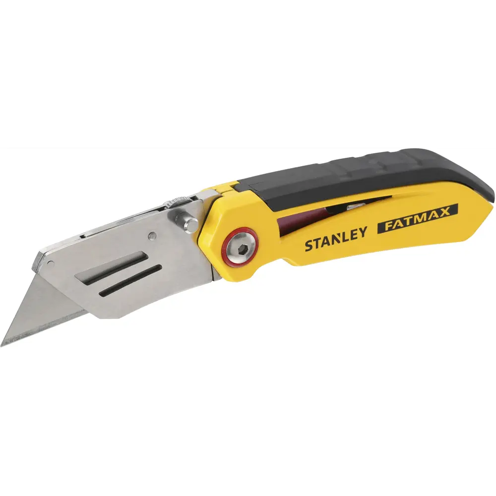 Нож строительный складной Stanley Fatmax FMHT0-10827, пластиковый корпус, трапециевидное лезвие 18 мм 84807044 STLM-2008237 