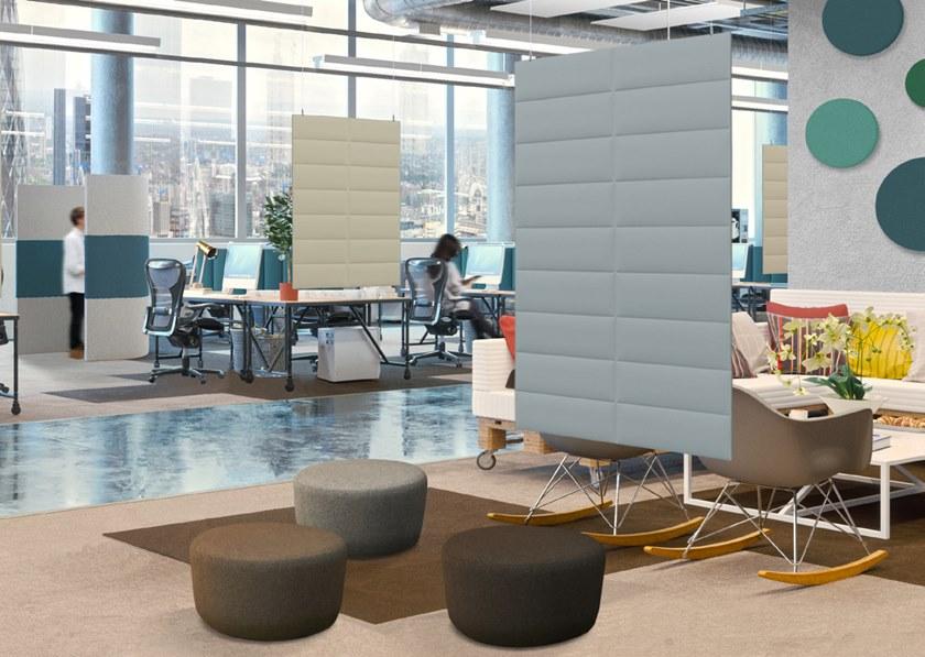 Slalom Круглый акустический пуф Tailor made sun-id-1399507 - Вид №5