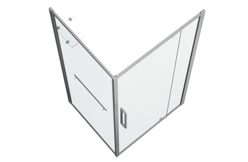 Душевое ограждение (без поддона) LINE BS090.2116A bravat - Вид №4