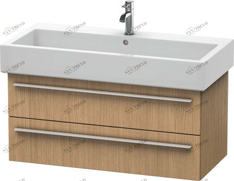 XL634605252 Тумбочка подвесная X-Large #XL6346 950 x 443 мм Европейский дуб, декор Duravit