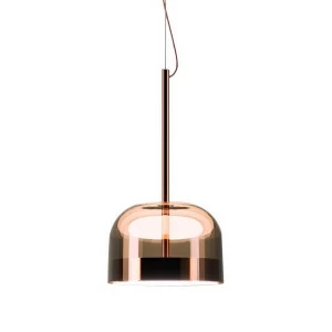 Подвесной светильник Equatore amber/copper от Delight Collection 9705P DELIGHT COLLECTION ДИЗАЙНЕРСКИЕ 243811 Янтарный