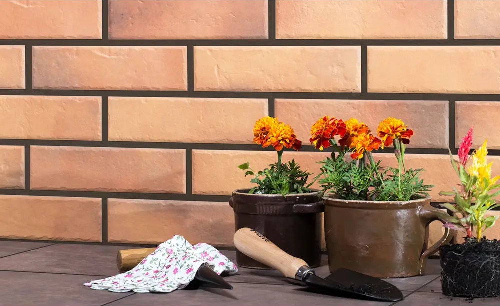 90230773 Фасадная плитка Cerrad Retro brick curry цена за упаковку STLM-1017907