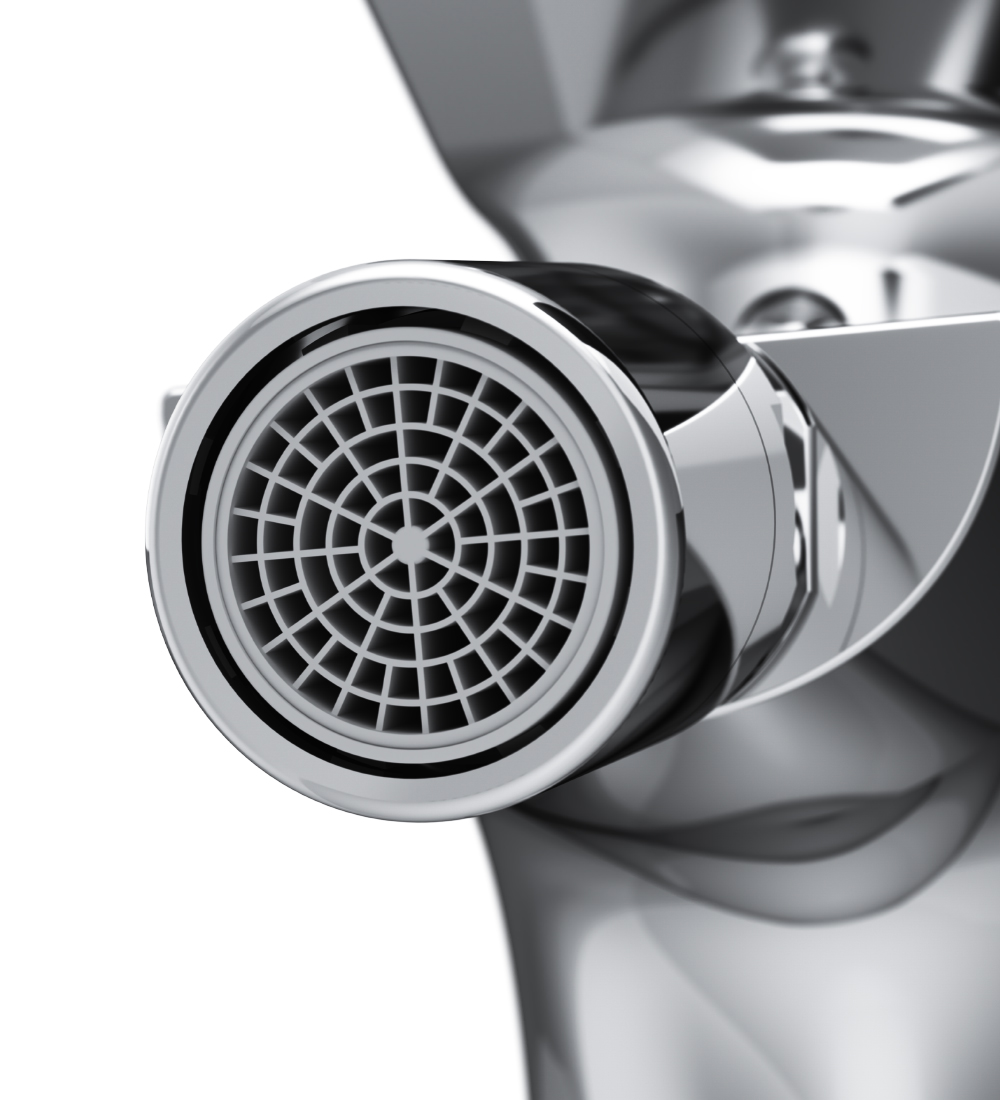 F85A83100 смеситель д/биде излив 100 мм с д/к хром шт. AM.PM X-Joy  - Вид №5