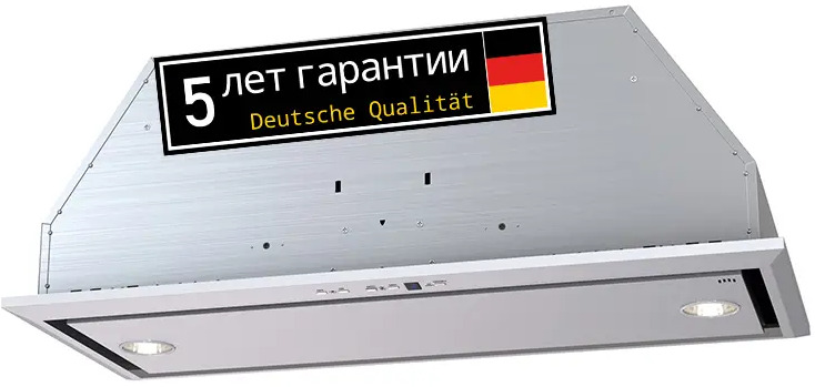 93901570 Вытяжка встраиваемая Krona Monika 90 см (ширина шкафа) нержавеющая сталь STLM-0866028