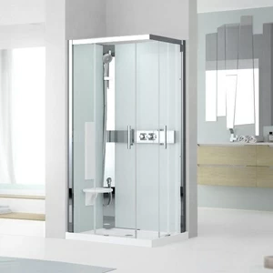 Novellini. Душевая кабина 100x70 A100x70 STANDARD с низким душевым поддоном GLAX 3