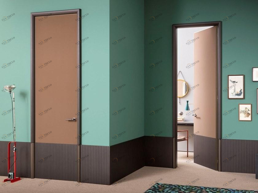 Lualdi Распашная деревянная дверь со скрытыми петлями Home Santreyd sun-id-1446117