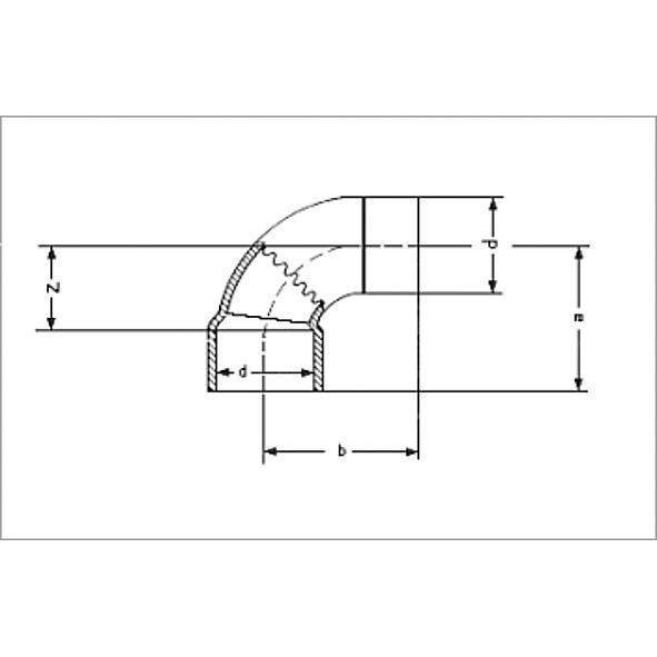 1509210 SANHA 5092 угол 90° ВП-НП, медь 10 мм  - Вид №1