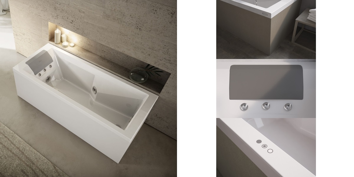 Ванна с гидромассажем Myway 170 MW10012100 Dx Jacuzzi MW10012100DX - Вид №1