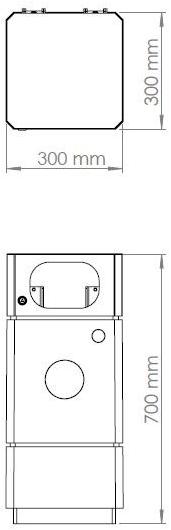 ENCHO ENCHEV - ETE Бетонный мусорный бак для раздельного сбора мусора sun-id-1385012 - Вид №4