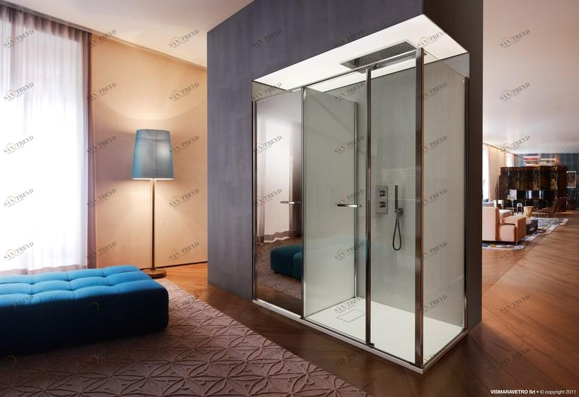 VISMARAVETRO Угловой душевой ящик с вещевым ящиком Twin sun-id-1378801