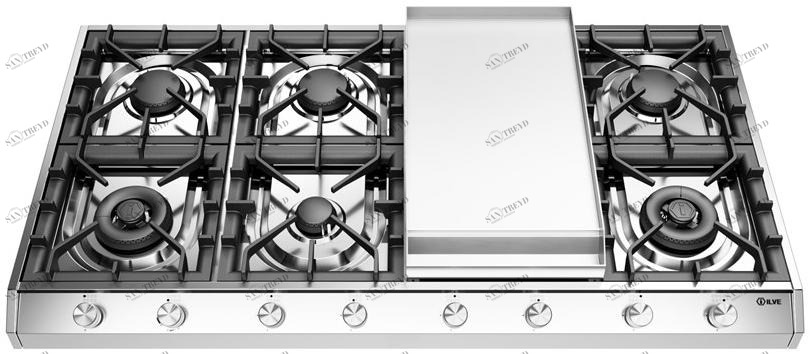 Ilve Газовая плита из нержавеющей стали Professional plus Hcp1265fd Santreyd 