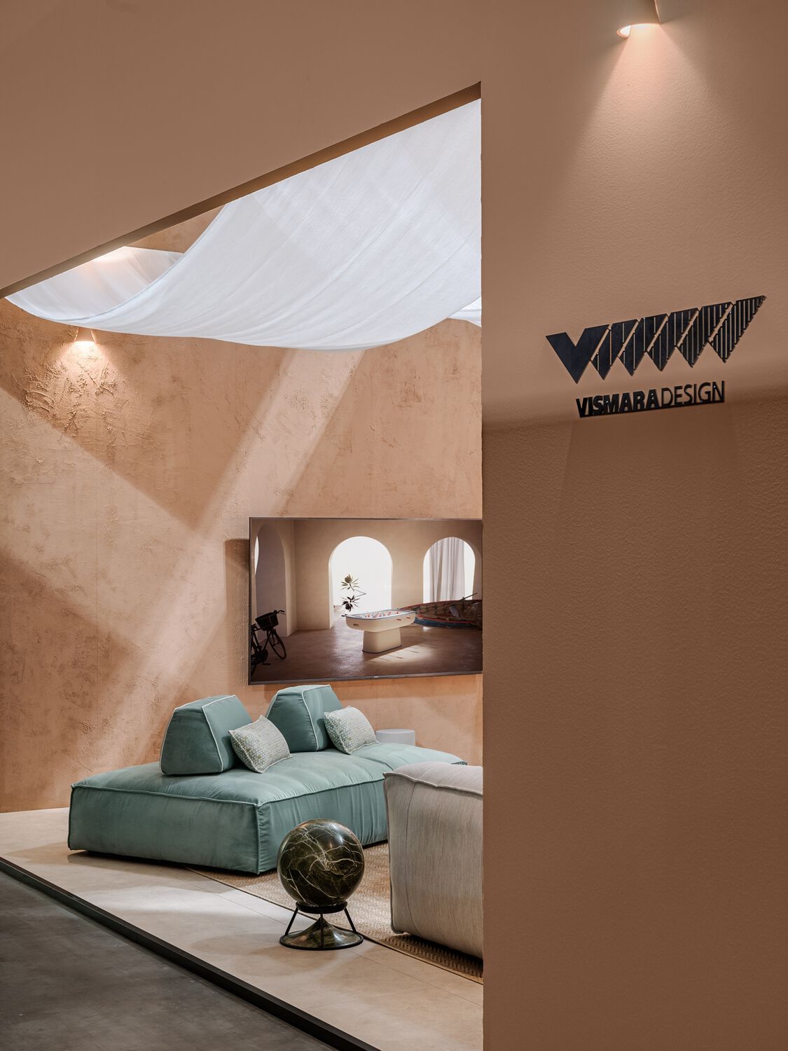 Модульный тканевый диван Vismara Design ALULA ARCH-00045965 - Вид №5