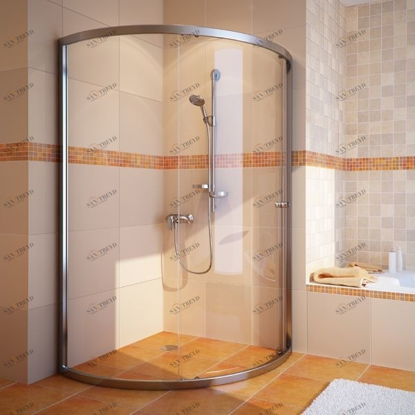 Душевая кабина 110x110 GK-862 стекло прозрачное GUTEWETTER SHAPE ROUND 110X110GK862