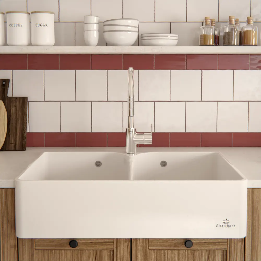 Смеситель для кухни GROHE Feel выдвижной, цвет хром 82247224 STLM-2209415 Feel Clova - Вид №8