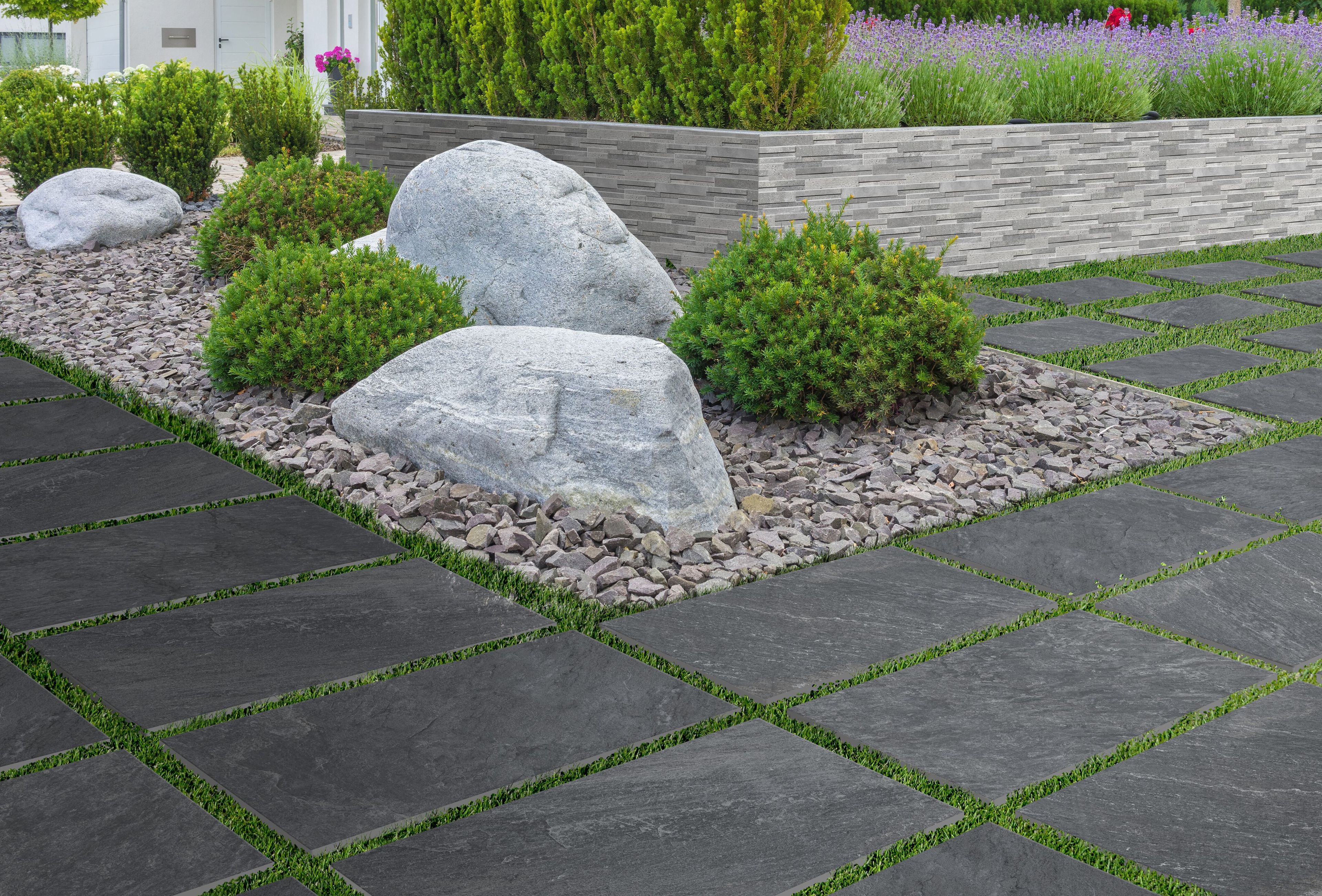 Напольная плитка из керамогранита с эффектом камня KERADOM NATIVA 2.0 ARCH-00053000 - Вид №2