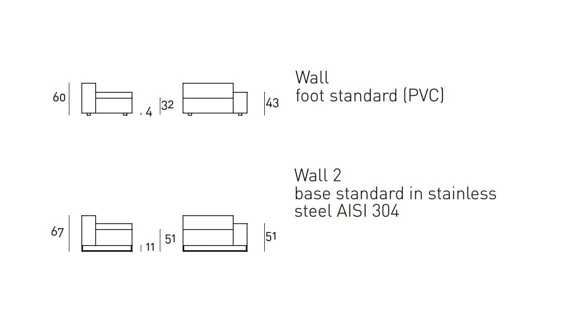 Съемный диван Living Divani Wall ARCH-00123570 - Вид №11