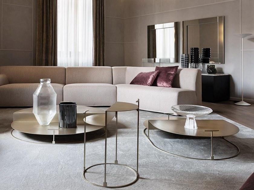 Casamilano Низкий круглый столик из стали sun-id-1410584 - Вид №2